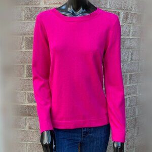 J.Crew Teddie Wool Blend Long Sleeve Crew Neck Sweater Sz S
